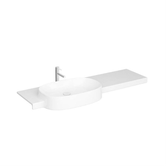 Vitra Voyage Etajerli Lavabo Beyaz 130cm