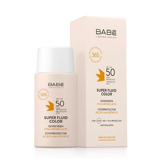 Babe Color Super Fluid Sunscreen Spf Ml S Per Etkili Renkli G Ne