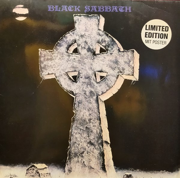 BLACK SABBATH HEADLESS CROSS LIMITED EDITION DEV POSTER İLAVELİ