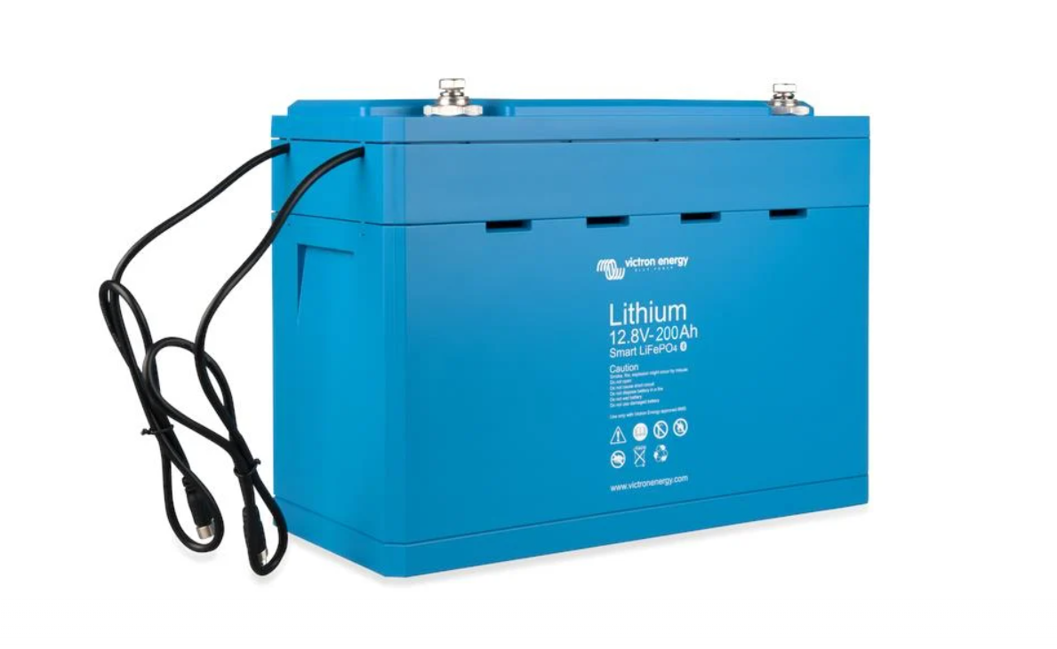 Victron Energy LiFePO4 Lityum Akü 12 8V 200Ah Smart I Mil Enerji