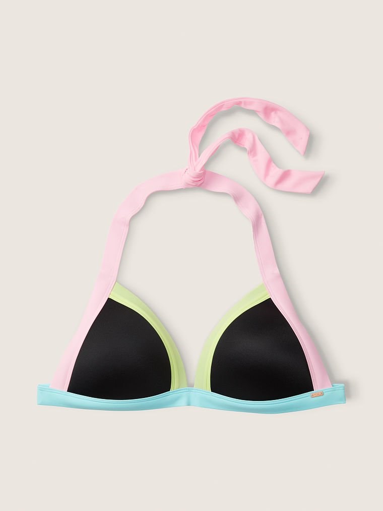 Push Up Gen Bikini St G Kku A Detayl Saf Siyah Vs Victoria S Secret Pink