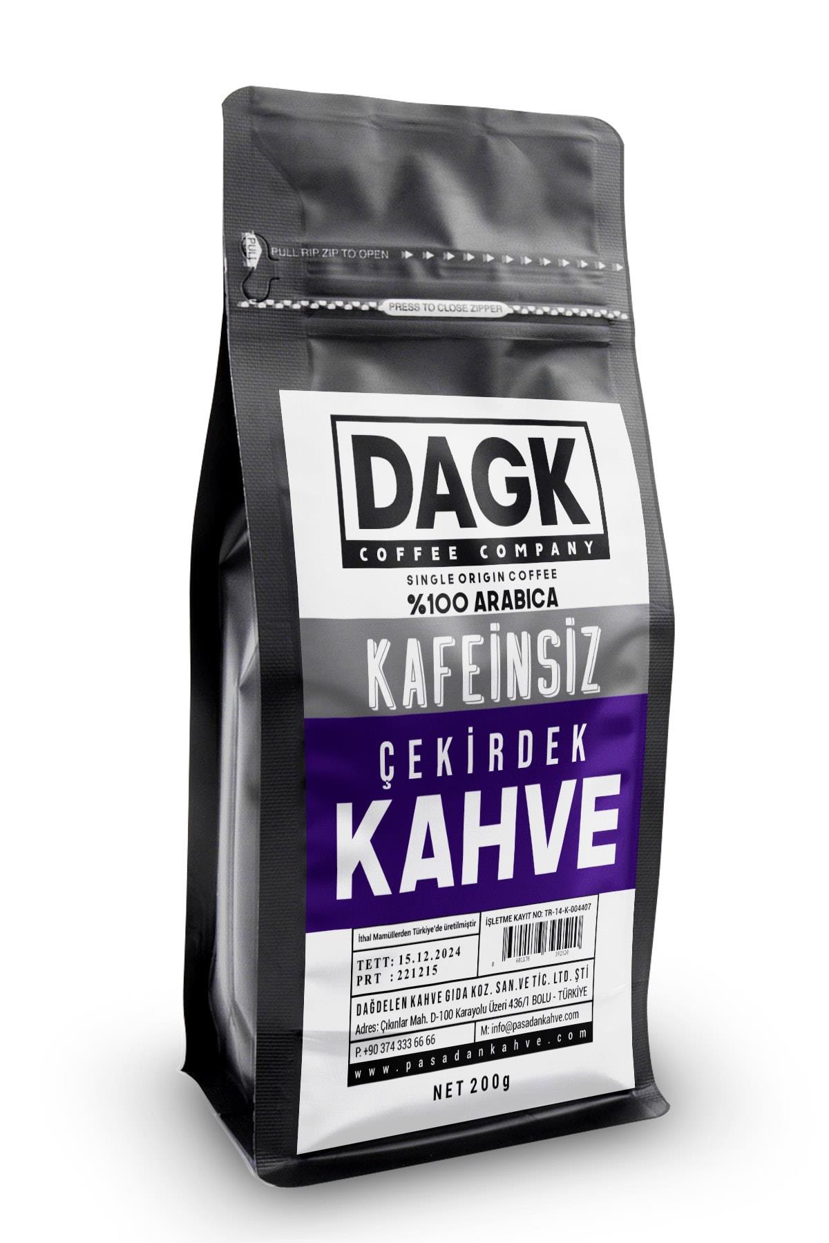 Kafeinsiz Çekirdek Kahve 200g