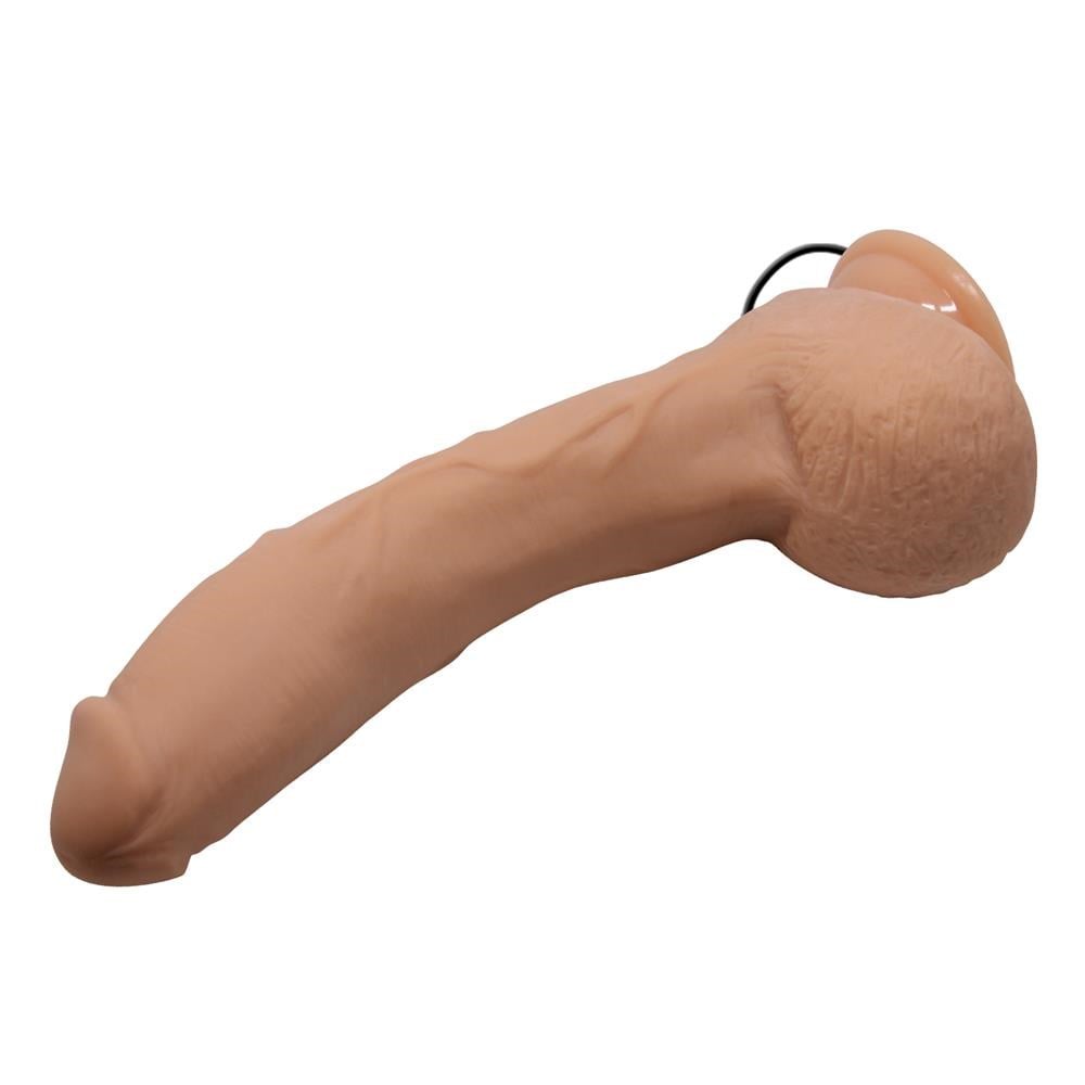 27 cm Titreşimli Gerçekçi Kalın Dildo Penis Jack