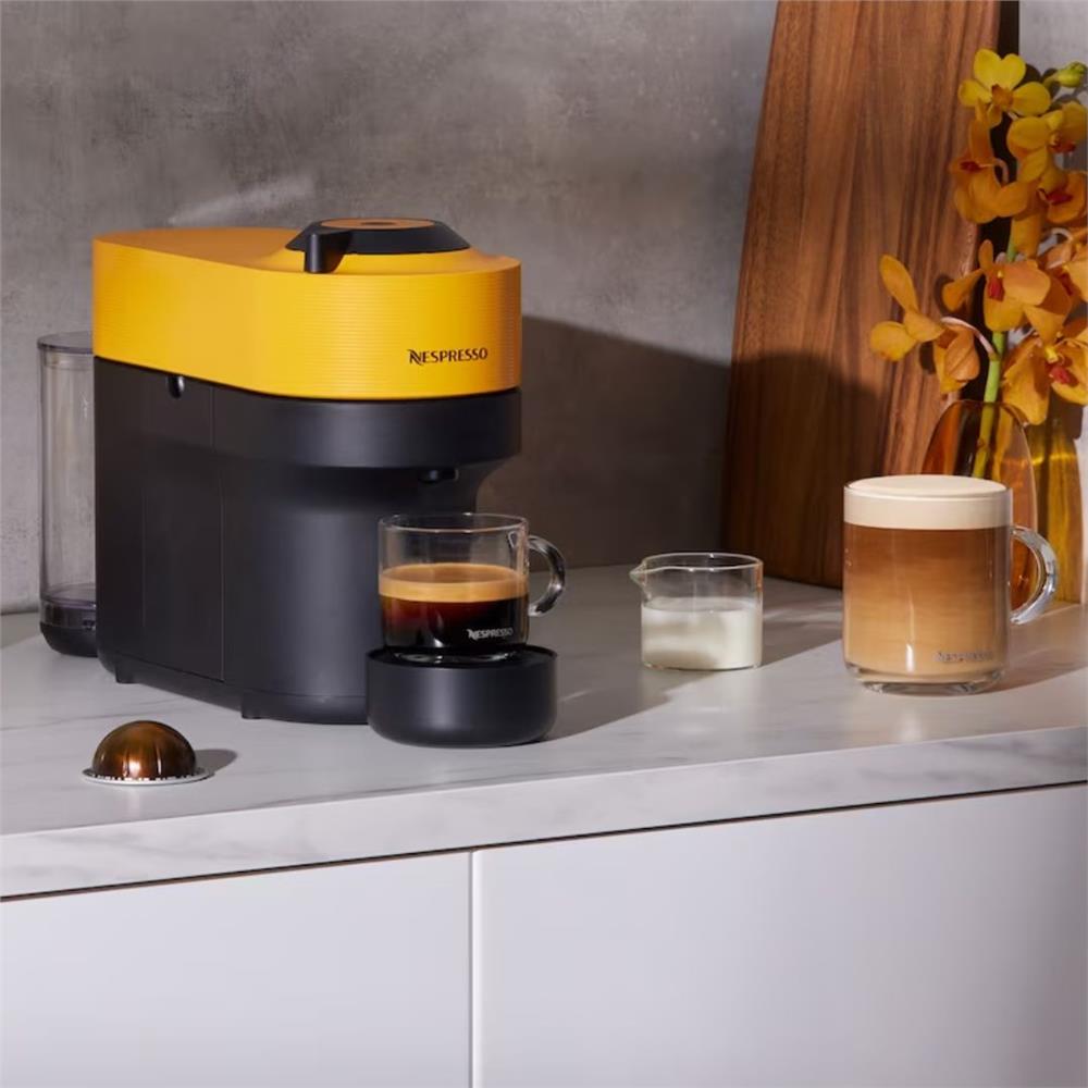 Nespresso Vertuo Pop Kahve Makinesi Mango Yellow