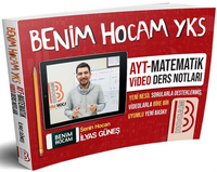 YKS AYT Matematik Video Ders Notları Benim Hocam Yayınları