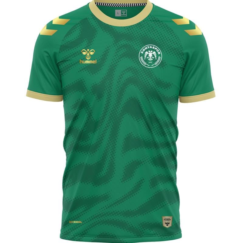 ISINMA T-SHIRT GOLD YEŞİL