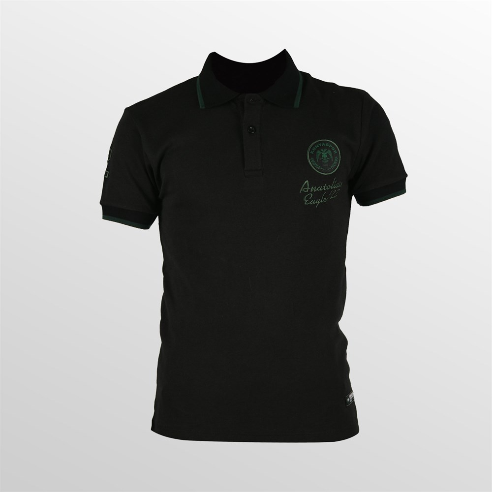KONYASPOR ANATOLİAN SİYAH POLO TİŞÖRT
