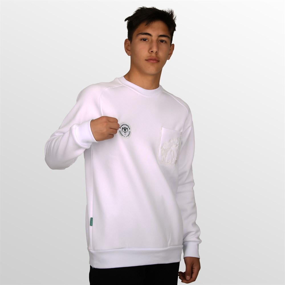 KONYASPOR KARTAL BEYAZ SWEAT