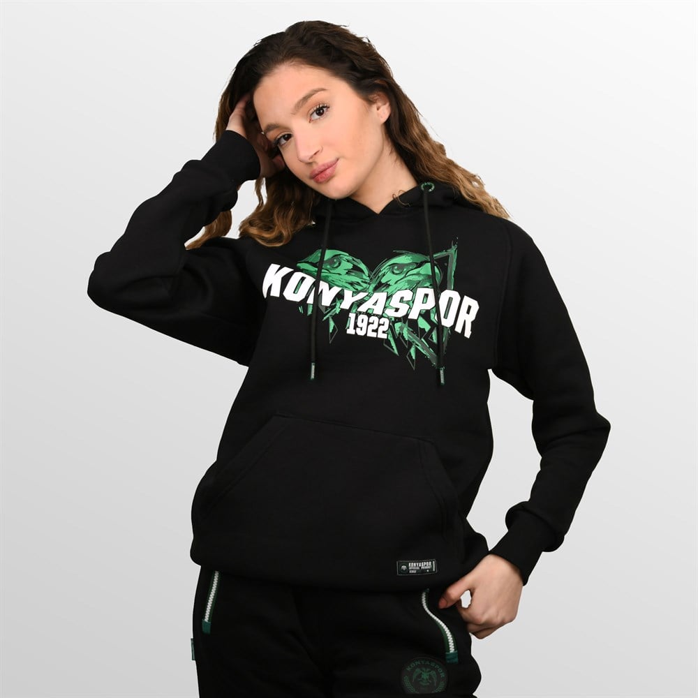 KONYASPOR KARTAL SİYAH SWEAT