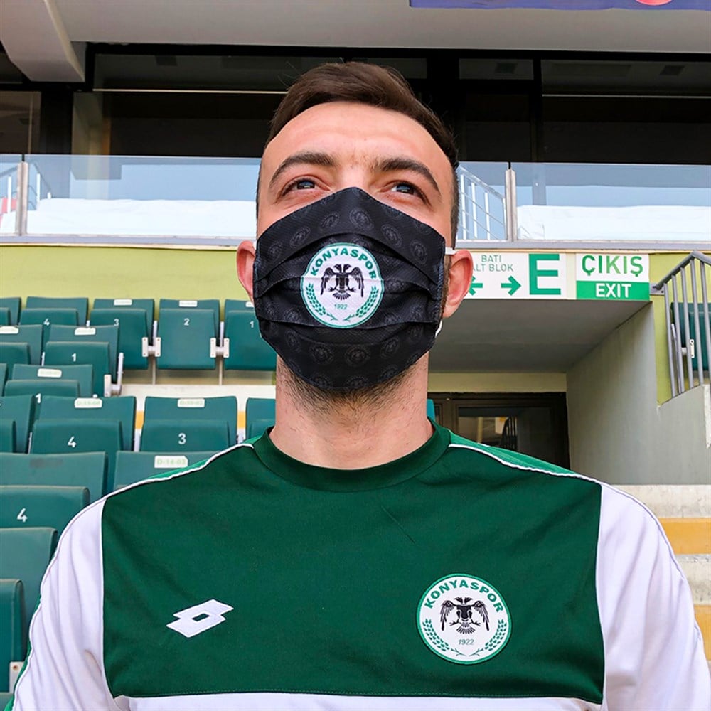 KONYASPOR SİYAH MASKE