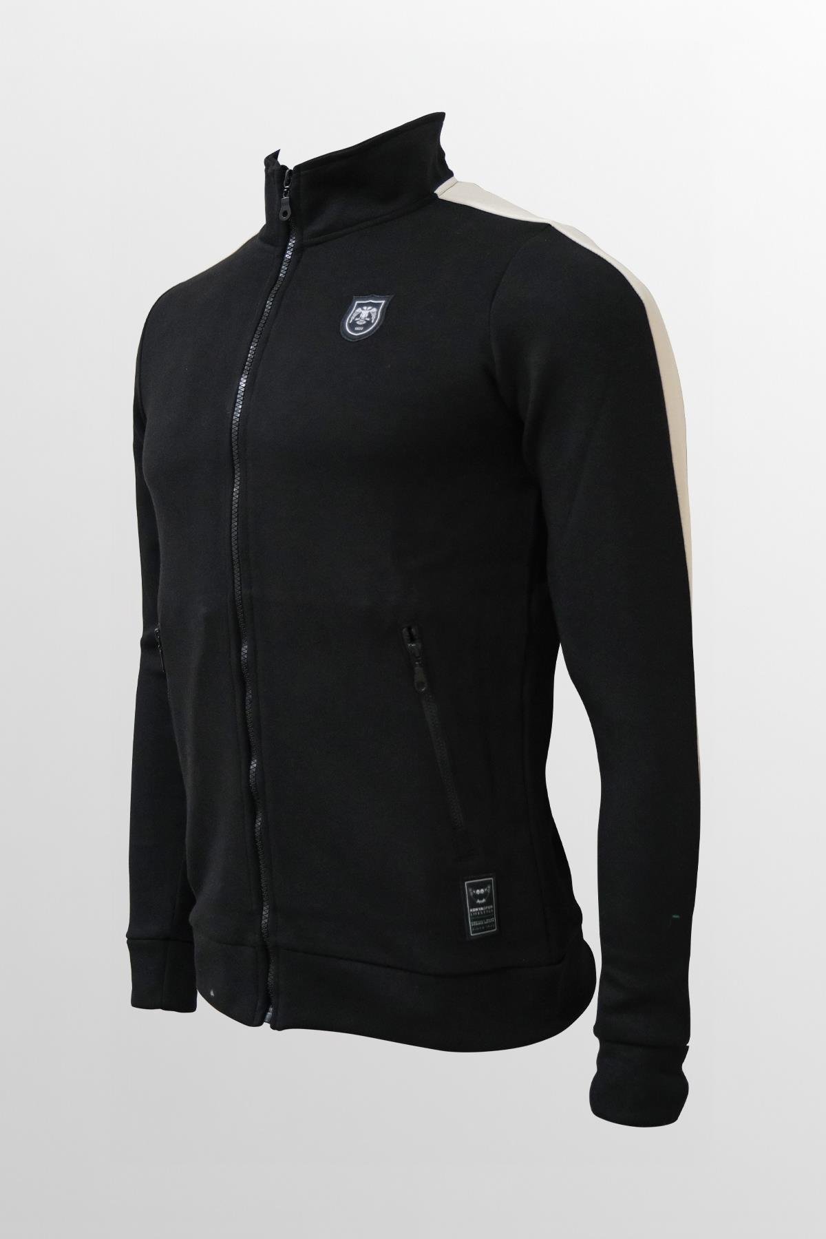 VINTAGE EAGLE TRACK TOP BLACK