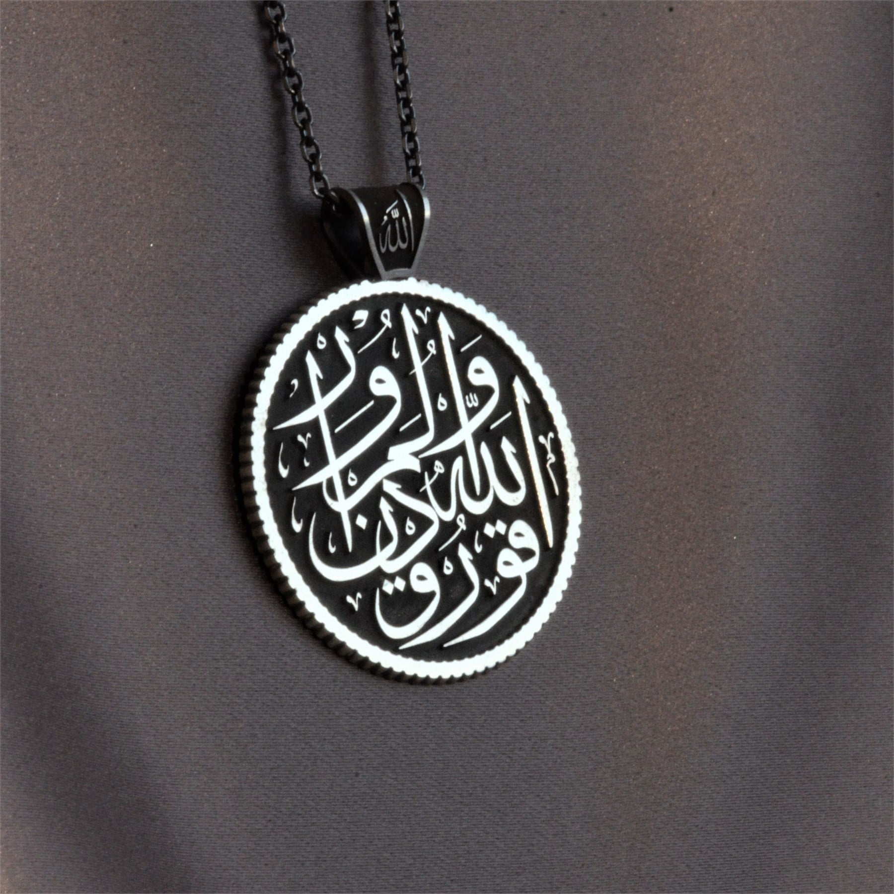 ALLAHTAN KORK ÖLÜM VAR KOLYE