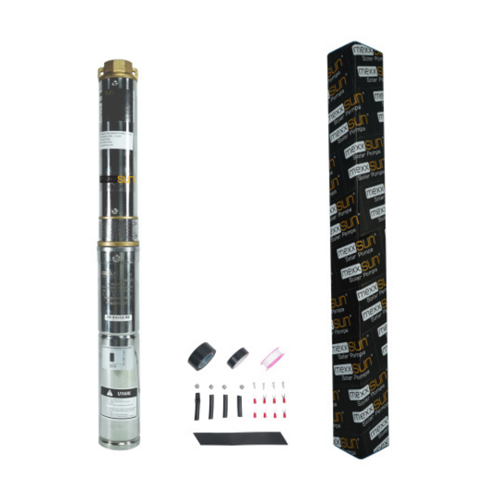 0.4HP / 300Watt / 4 Kademe / 24 Volt DC Solar Dalgıç Pompa