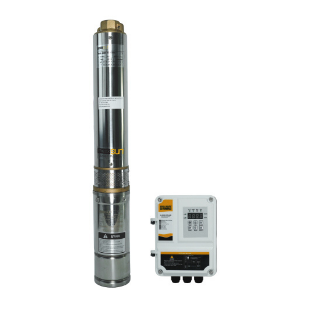 1.6HP / 1300Watt / 8 Kademe / 110-200 Volt DC Solar Dalgıç Pompa