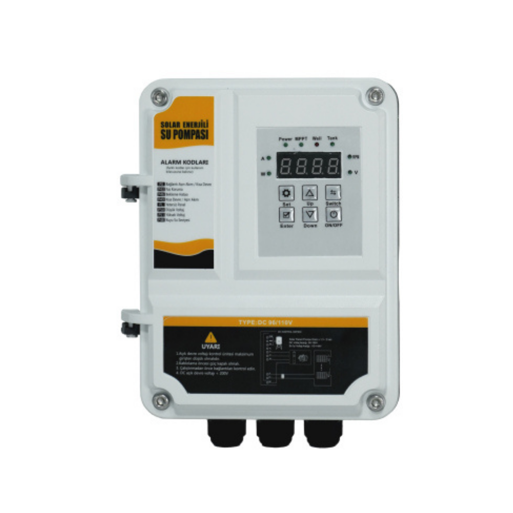 1.6HP / 1300Watt / 8 Kademe / 110-200 Volt DC Solar Dalgıç Pompa
