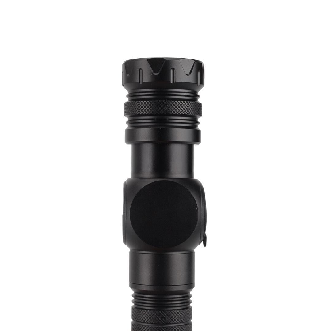 10 Watt + Cob Ledli Ayarlanabilir Zoomlu USB Şarjlı El Feneri