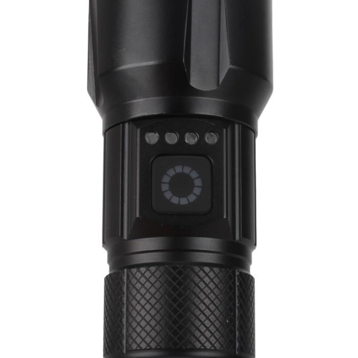 10 Watt Lazer Ledli Zoomlu USB Şarjlı El Feneri