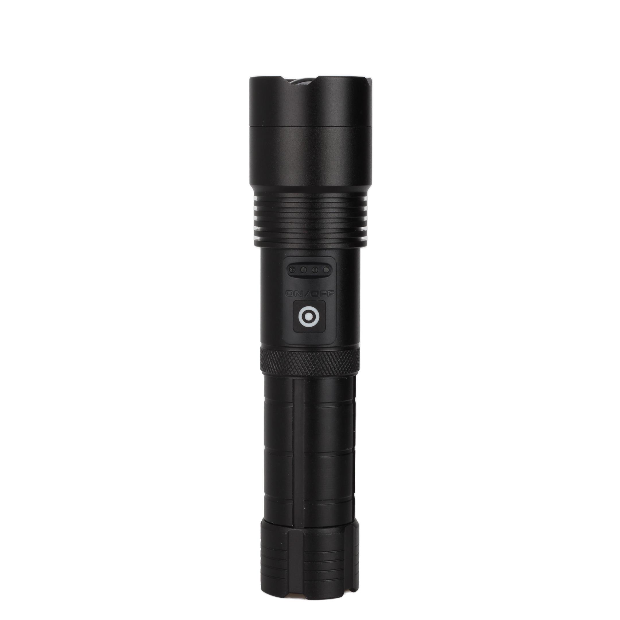 10 Watt Lazer Ledli Zoomlu USB Şarjlı El Feneri
