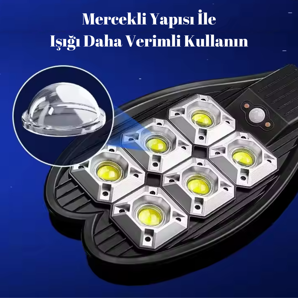 120Watt Güneş Enerjili Solar Sokak Armatürü