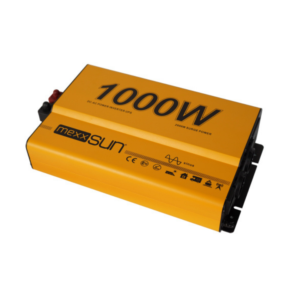 12V Volt - 1000W Watt Ats Ups Şarjlı Tam Sinüs İnverter ( Ekranlı )