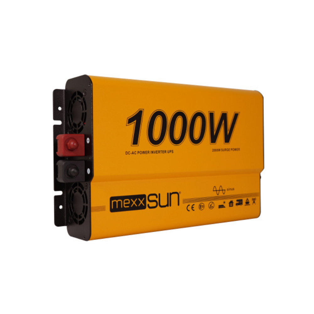 12V Volt - 1000W Watt Ats Ups Şarjlı Tam Sinüs İnverter ( Ekranlı )
