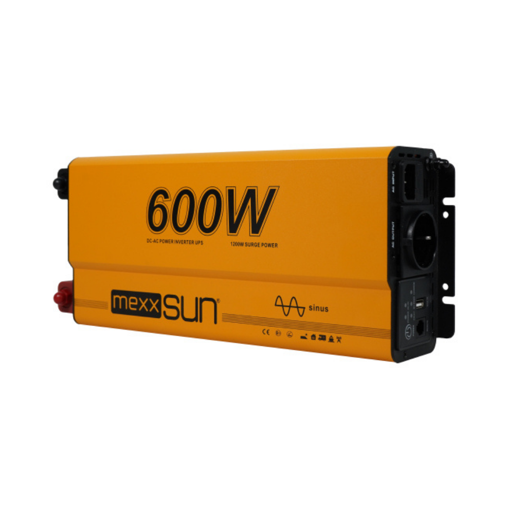12V Volt - 600W Watt Ats Ups Şarjlı Tam Sinüs İnverter ( Ekranlı )