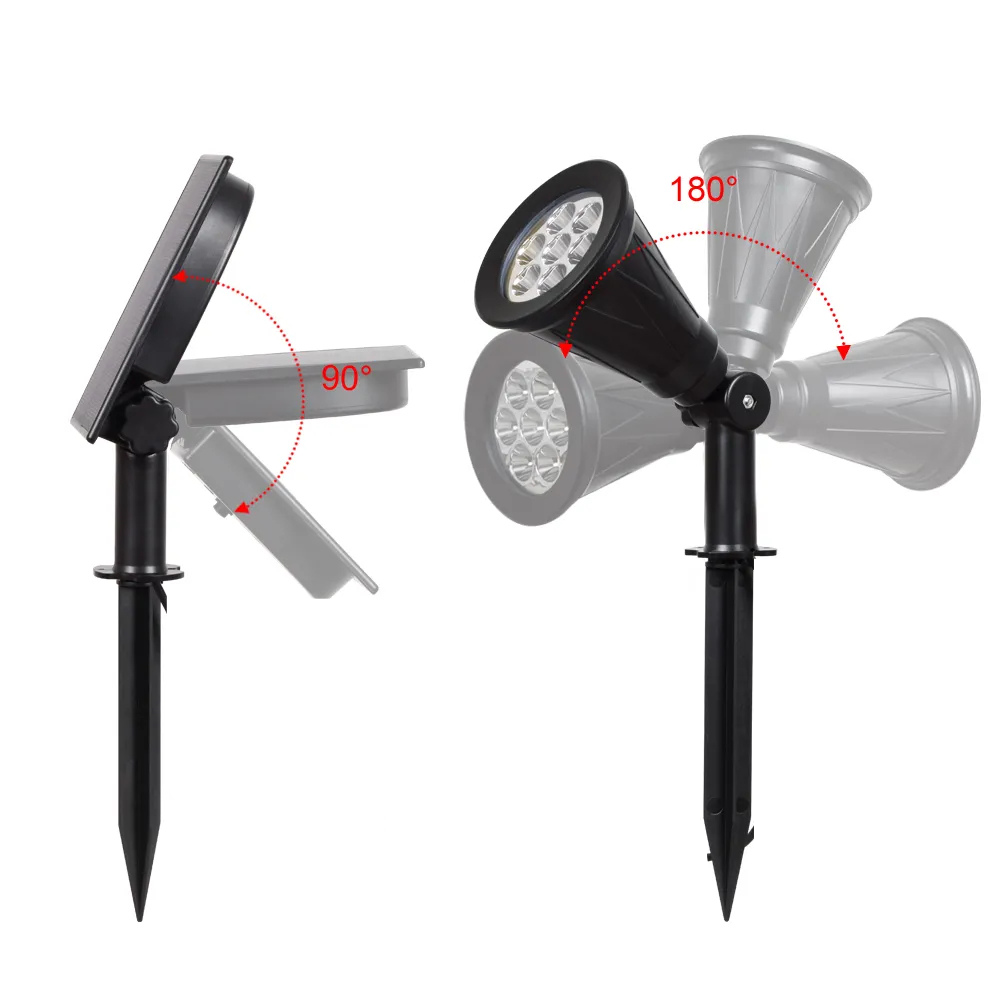 18Watt Solar Çim / Bahçe Aydınlatma Armatürü (Amber Işık)
