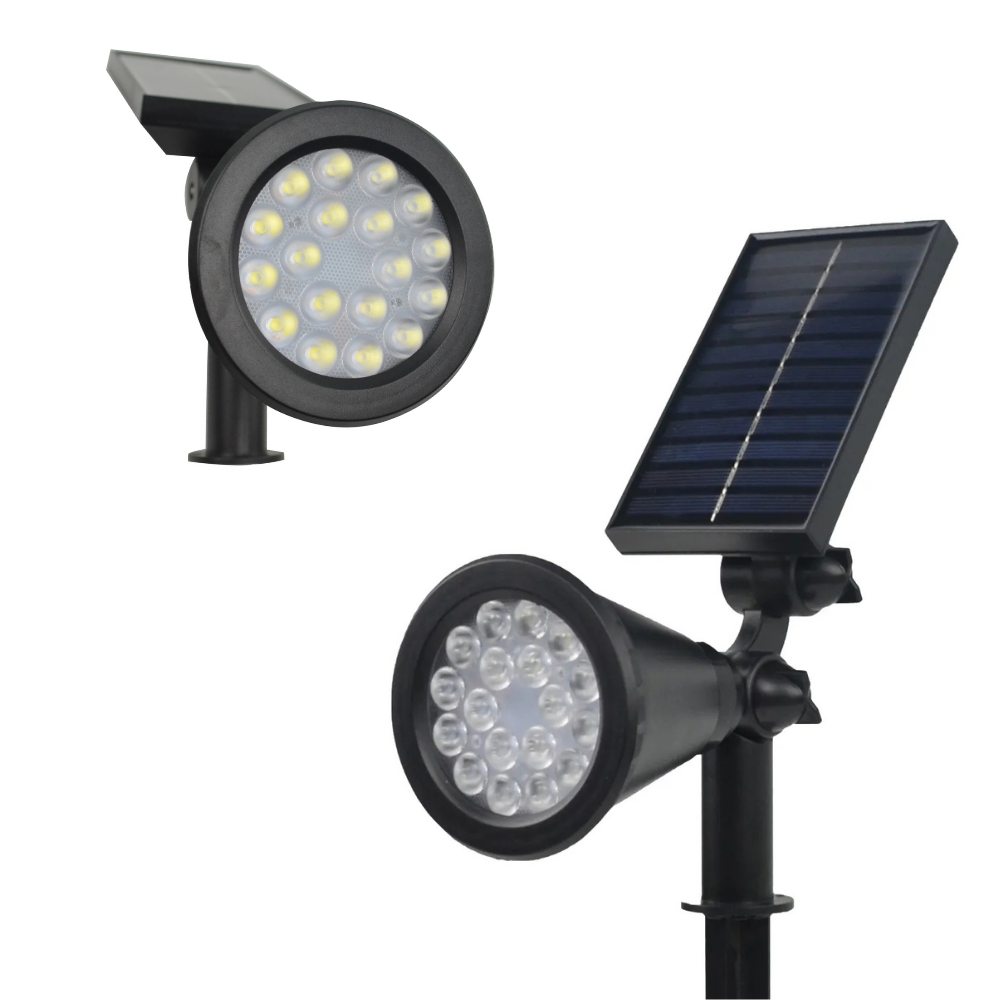 18Watt Solar Çim / Bahçe Aydınlatma Armatürü (Yeşil Işık)