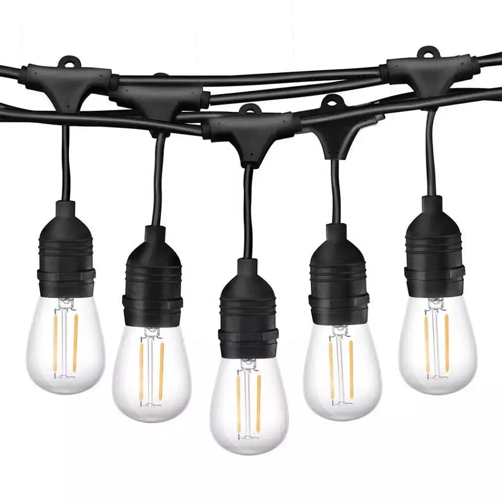 220Volt 5 Adet E27 Duylu 5 Metre Kablolu Set (5 Adet S14 Led Ampul Hediyeli)