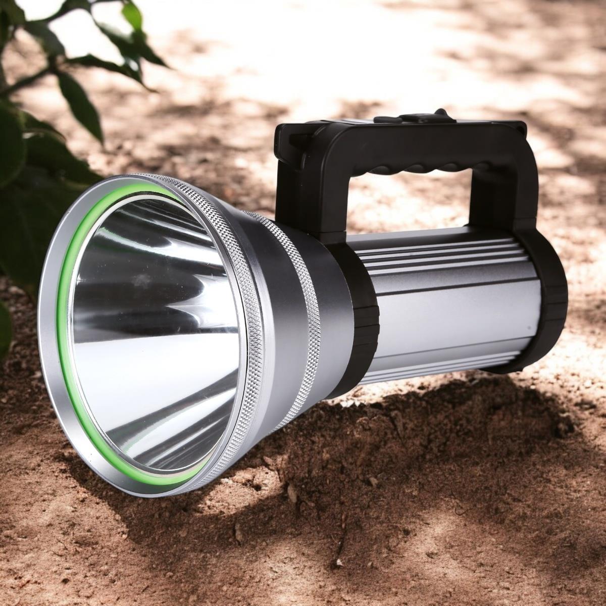 30 Watt Lazer + SMD Ledli USB Şarjlı Projektör El Feneri