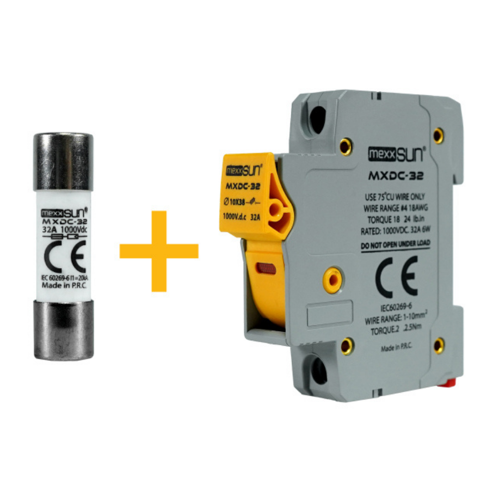 32 Amper 1000 Volt DC Sigorta