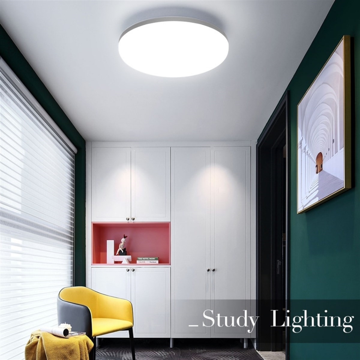 48Watt Yeni Nesil Sıva Üstü Led Panel Armatür (Beyaz Işık)