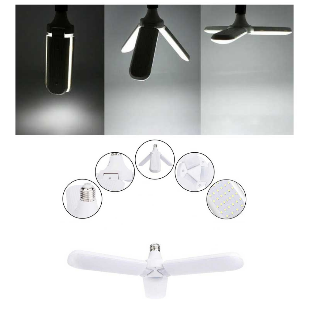 42Watt E-27 Duylu Pervane Led Ampul