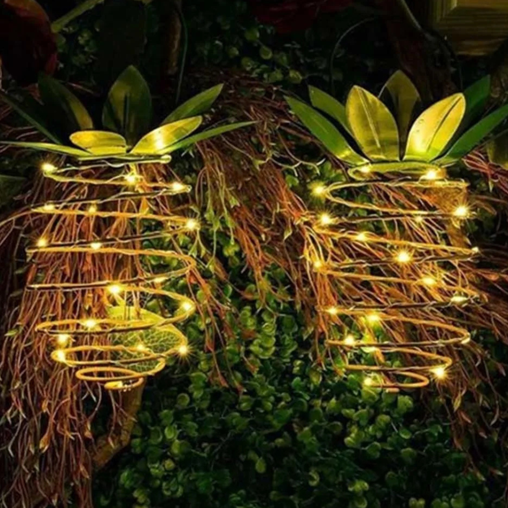 5 Watt Solar Ananas Dekoratif Bahçe Armatürü