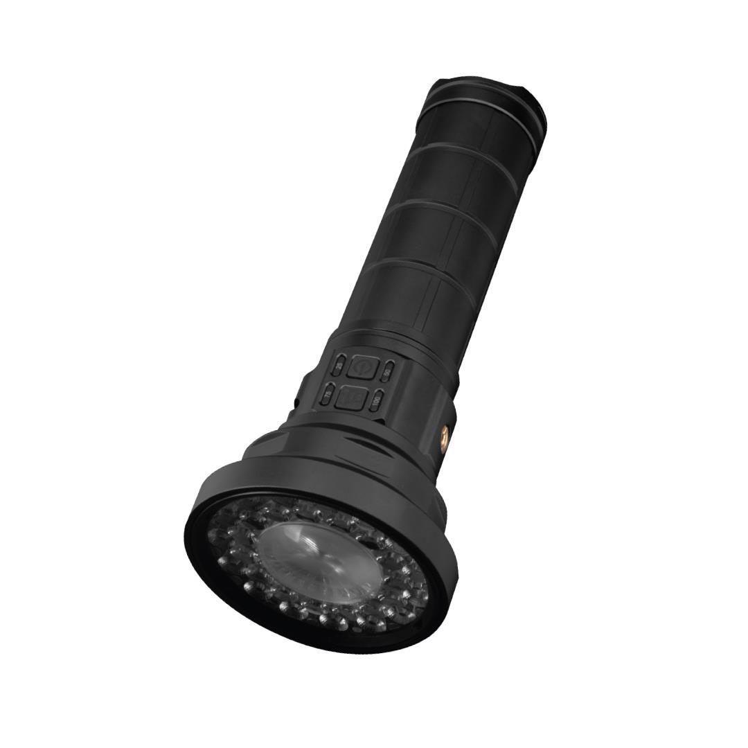 50 Watt + 30x3 Watt Ledli USB Şarjlı El Feneri