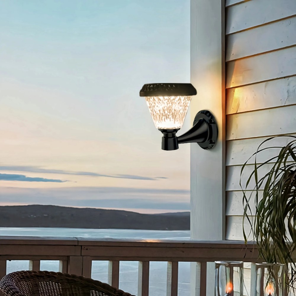 50 Watt Güneş Enerjili Solar Dekoratif Duvar Apliği