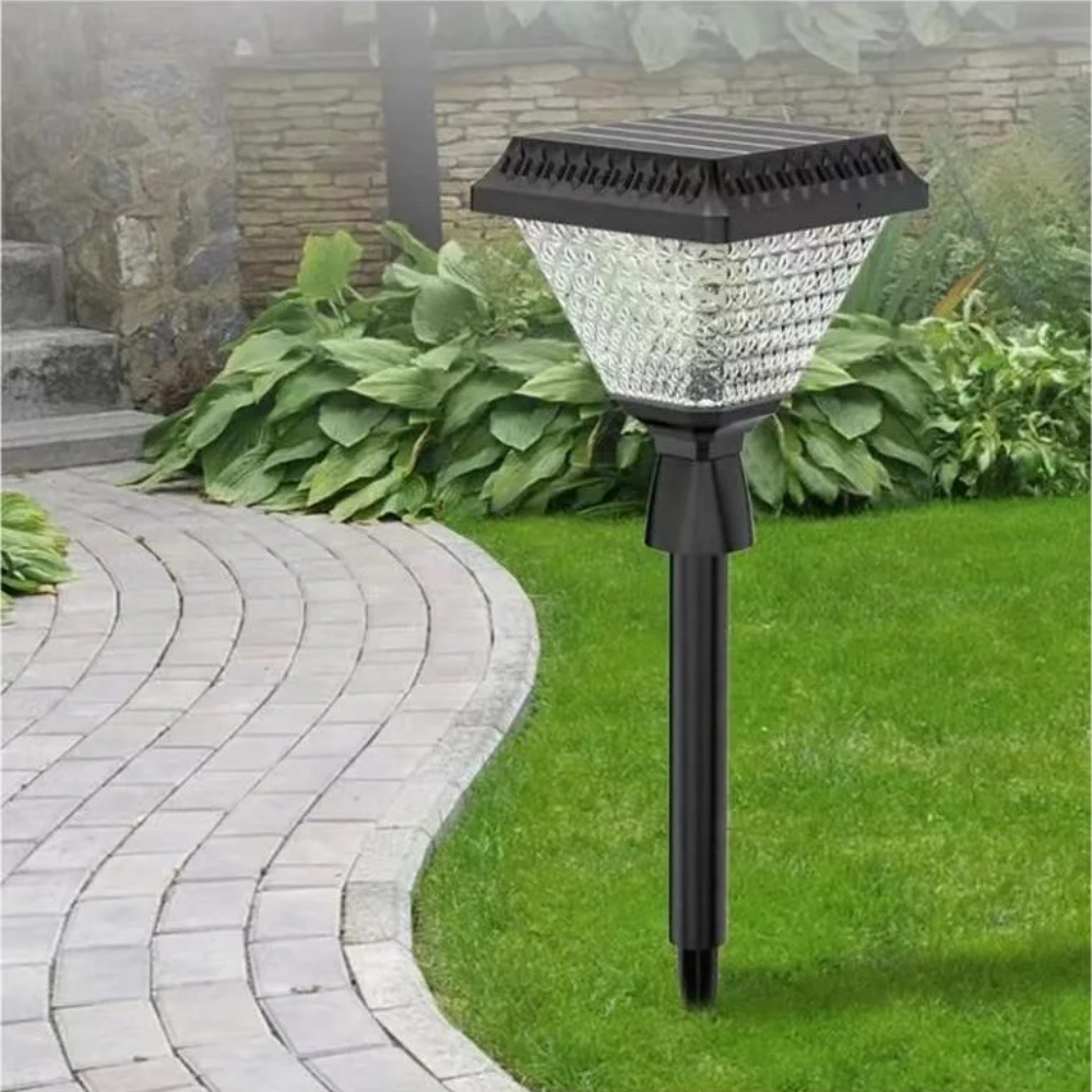 50 Watt Solar Dekoratif Çim Saplamalı Kazıklı Bahçe Armatürü