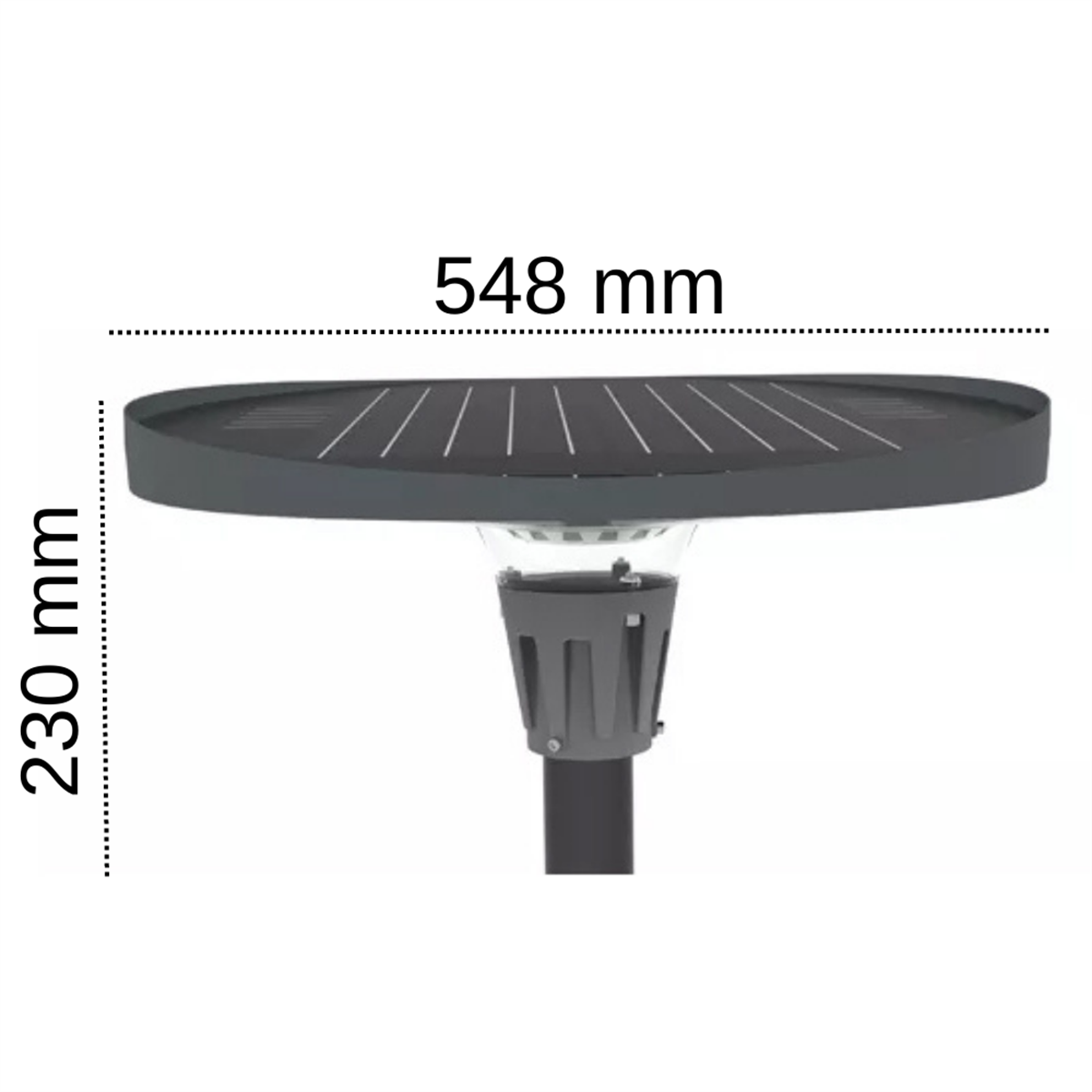500Watt Güneş Enerjili Solar Sokak Armatürü