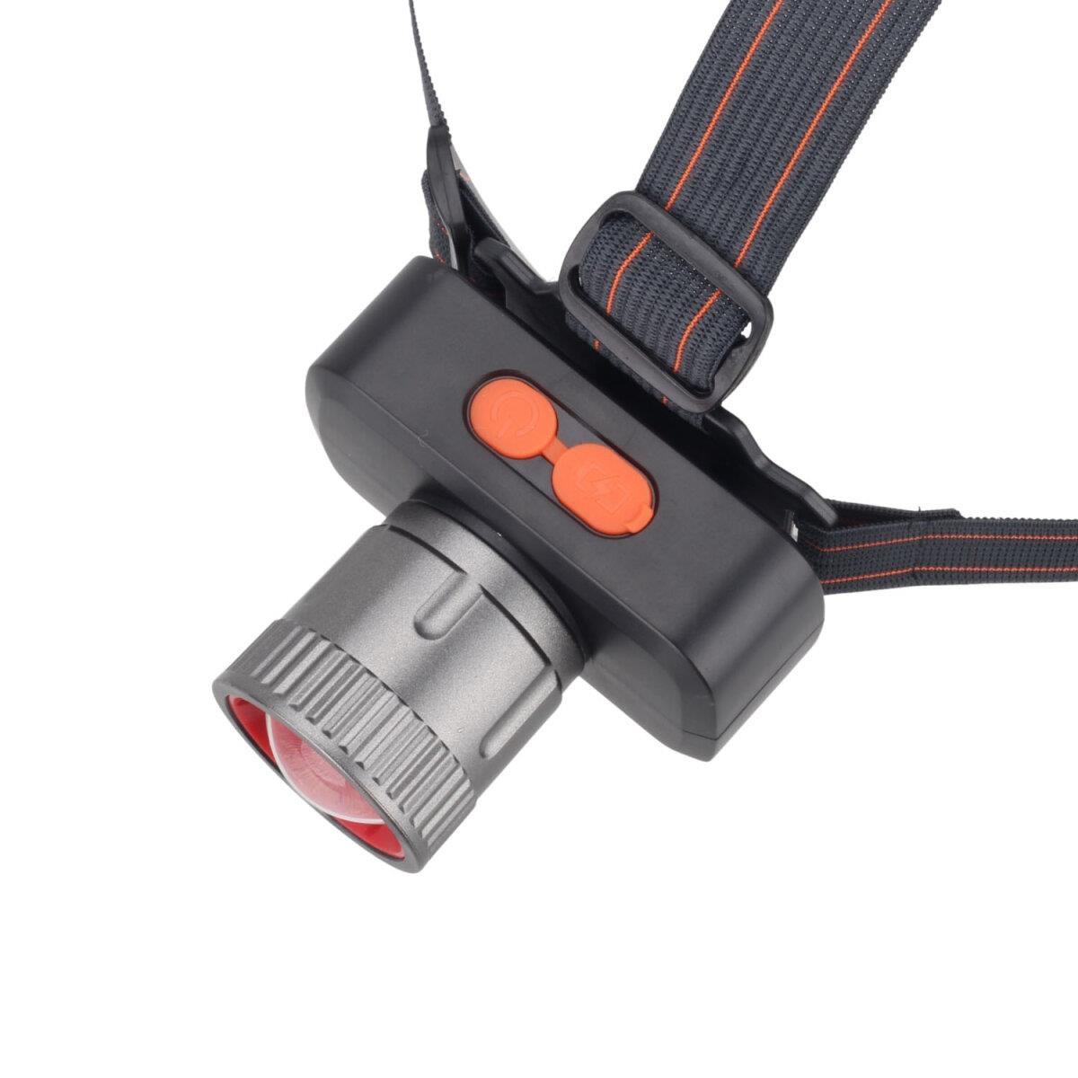 6 Watt TG Ledli USB Şarjlı Kafa Feneri