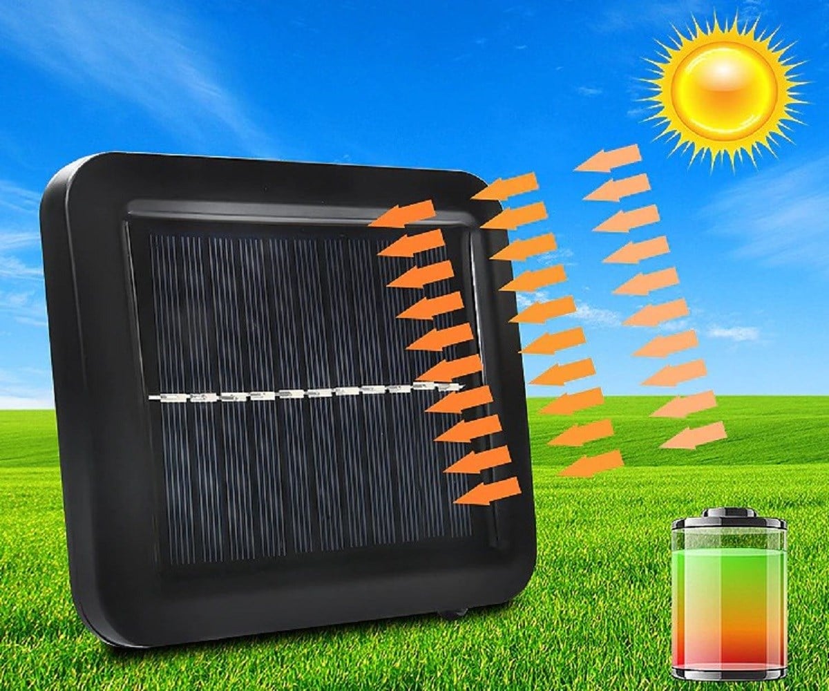 60 Watt Güneş Enerjili Solar Sokak Projektör Lambası