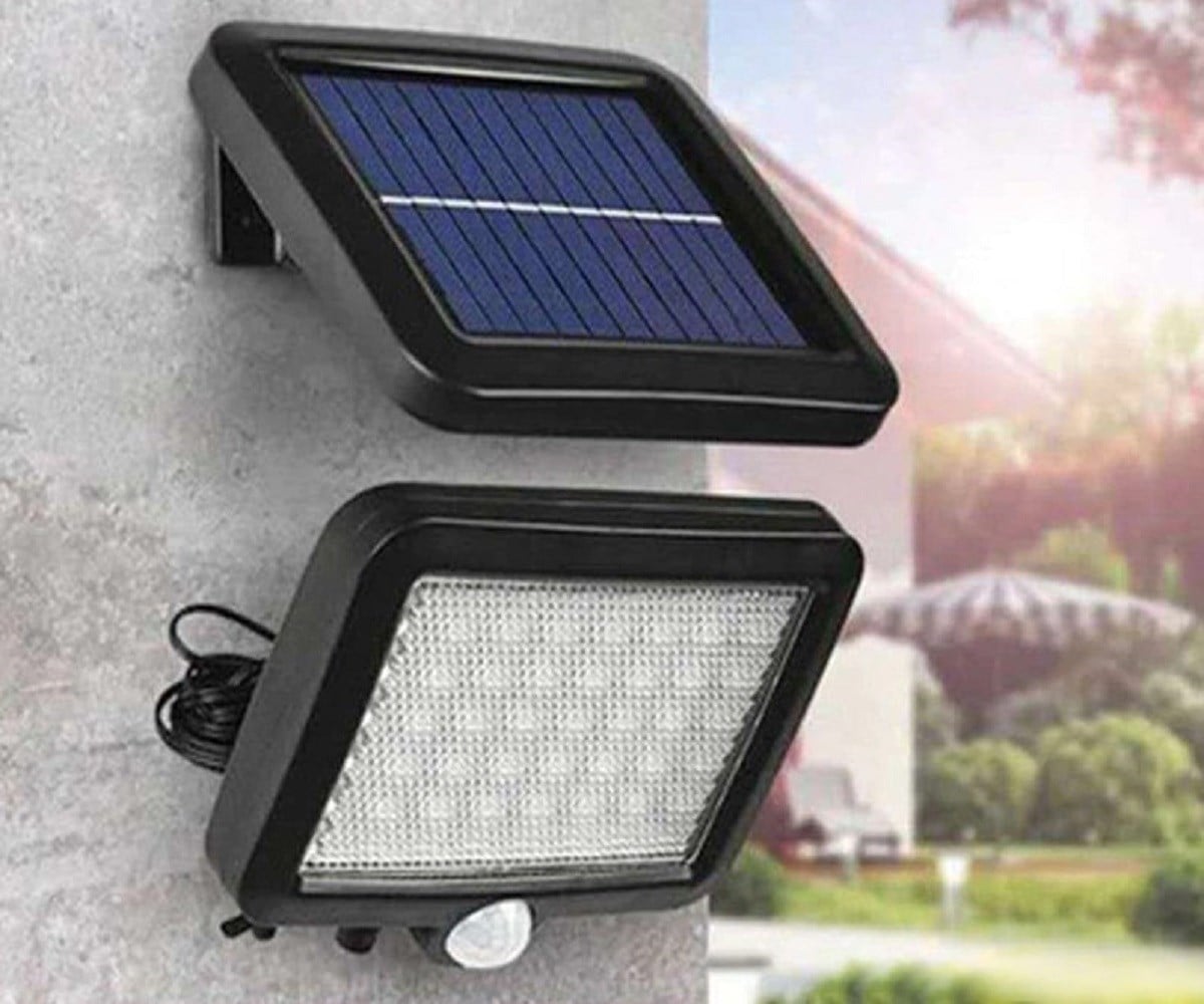 60 Watt Güneş Enerjili Solar Sokak Projektör Lambası