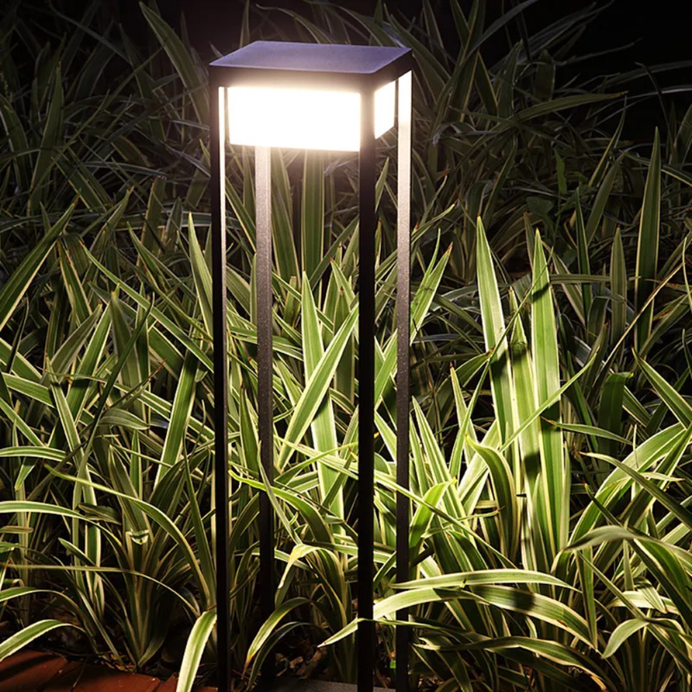 60 Watt Solar Alüminyum Bollard Aydınlatma Armatürü
