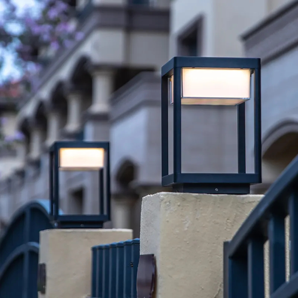 60 Watt Solar Alüminyum Bollard Aydınlatma Armatürü