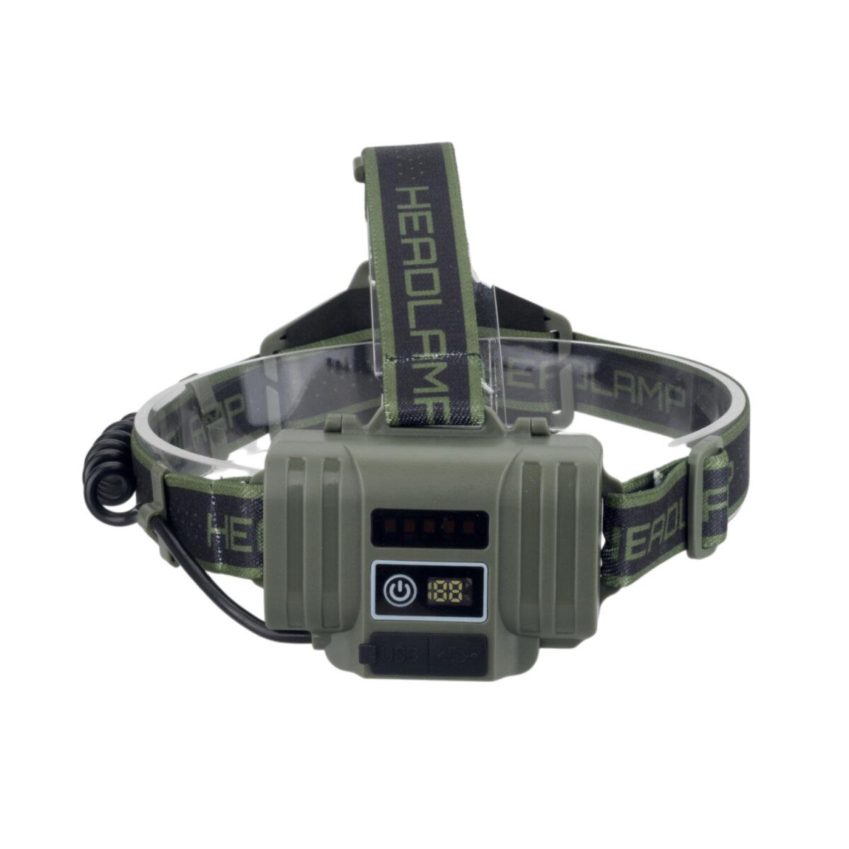60 Watt TG Ledli USB Şarjlı Kafa Feneri