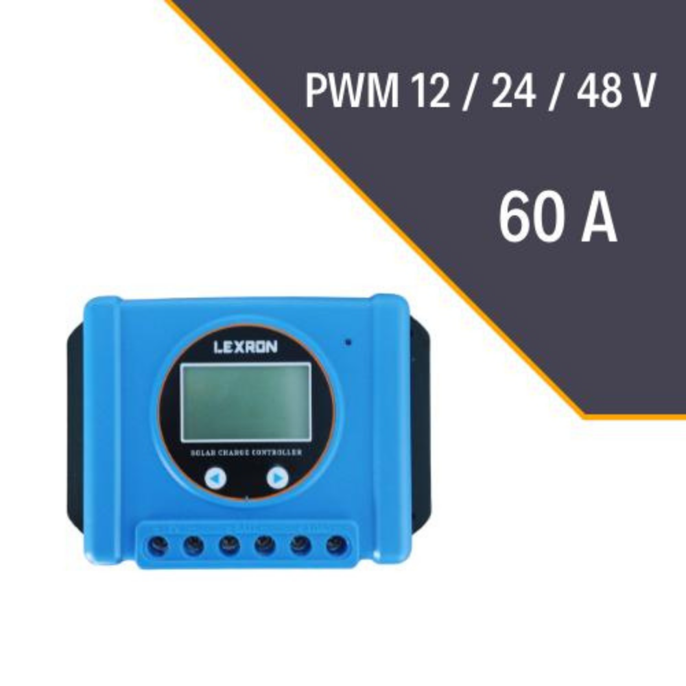 60A Amper PWM Solar Güneş Akü Şarj Kontrol Cihazı