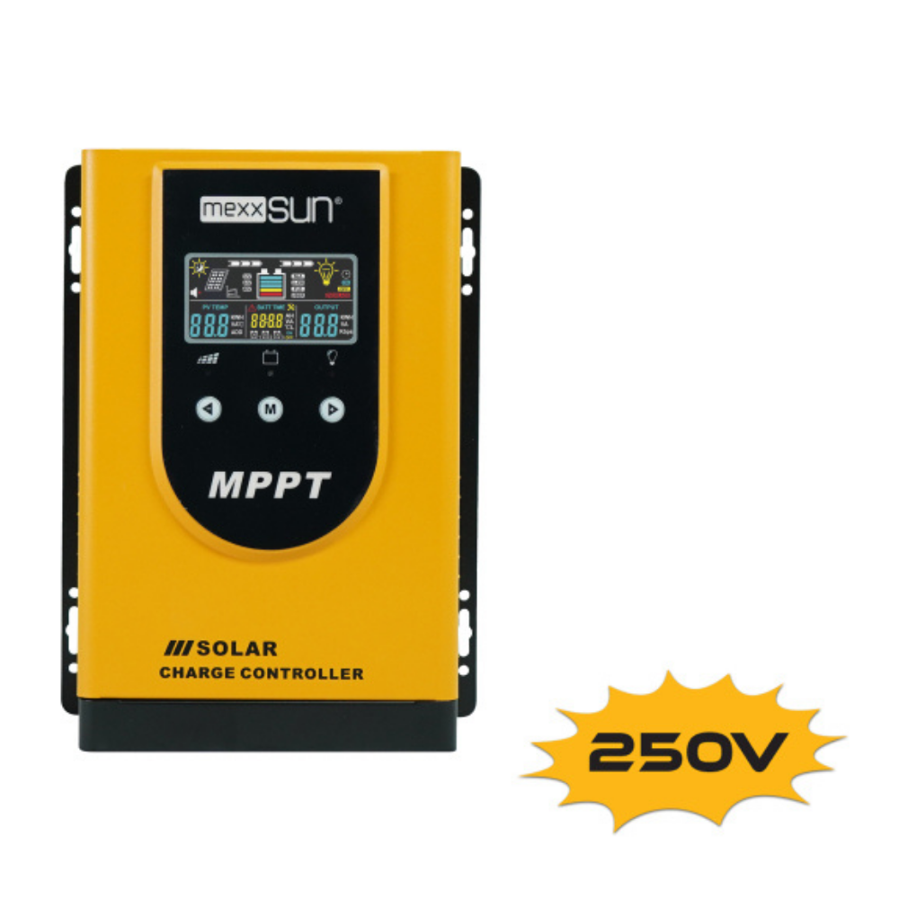 100A Amper Yüksek PV Girişli (250V DC) MPPT Solar Güneş Akü Şarj Kontrol Cihazı