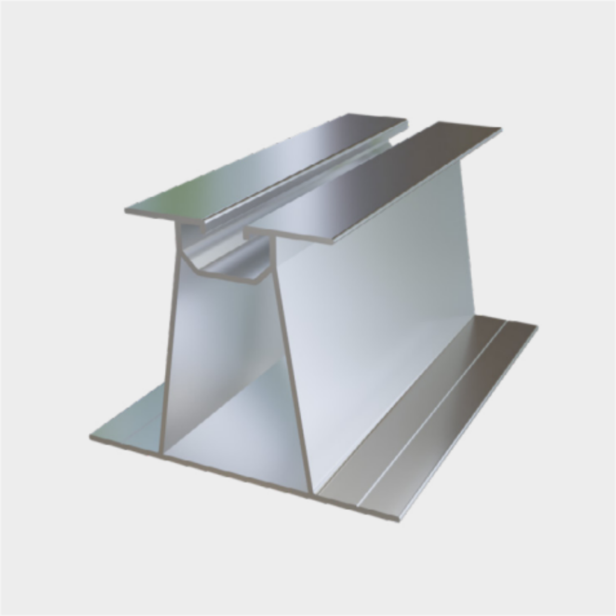 55x600 mm Solar Panel Montaj Aşık Profili