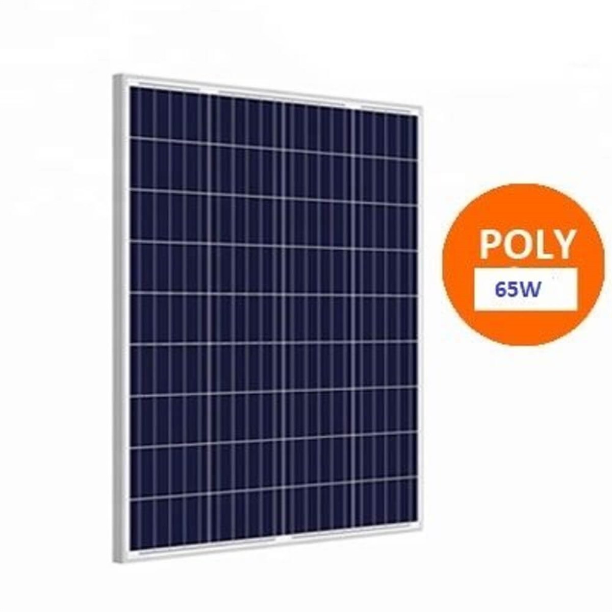 65 Watt Polykristal Solar Güneş Enerji Paneli