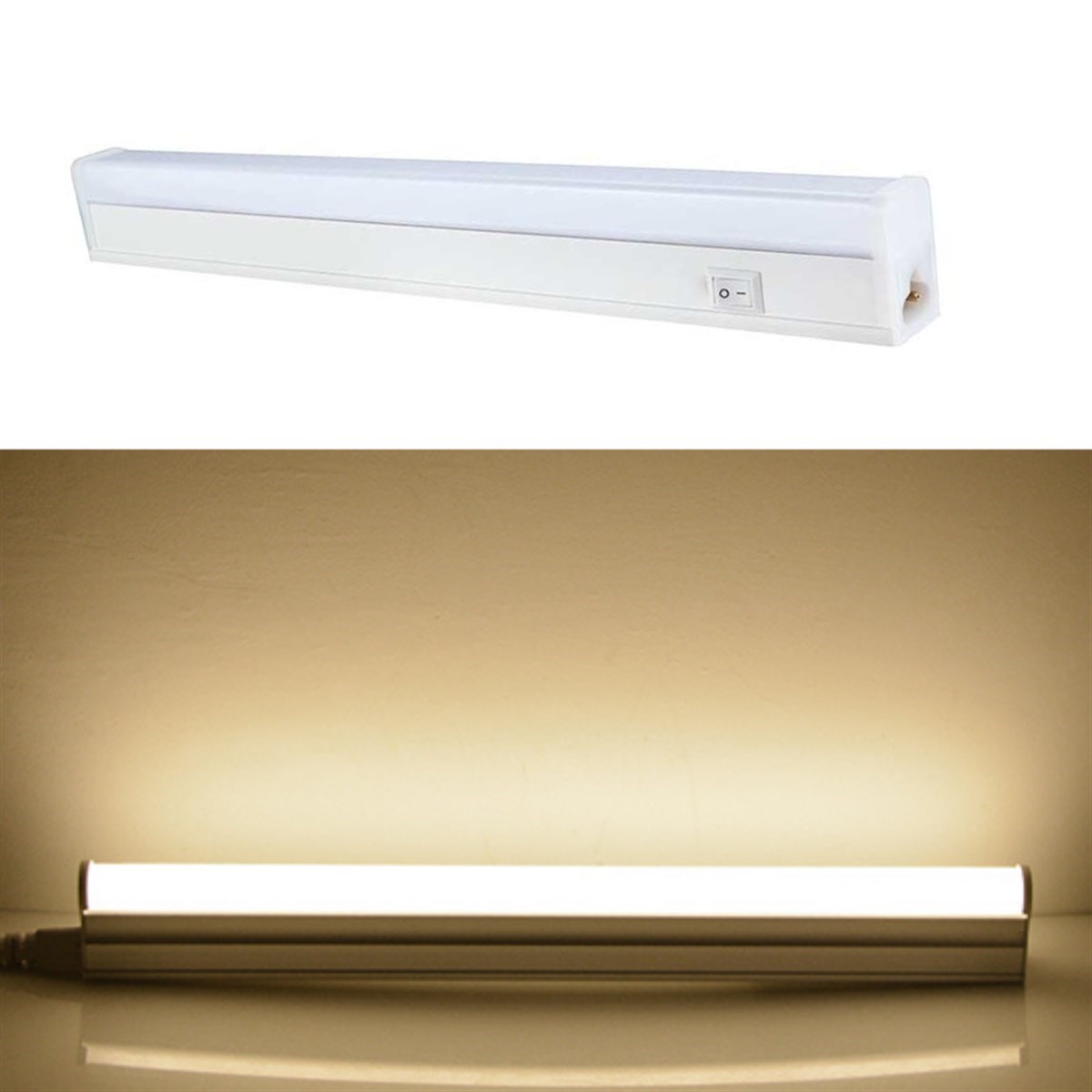 6Watt  30cm Anahtarlı T5 Bant Armatür (Günışığı)