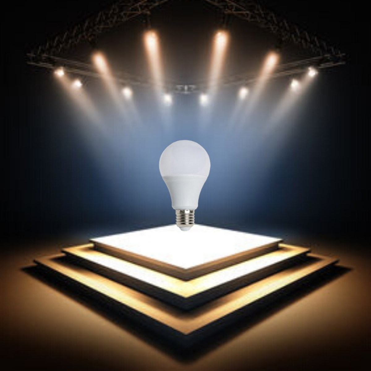 9Watt E-27 Duylu Yüksek Lümen Led Ampul